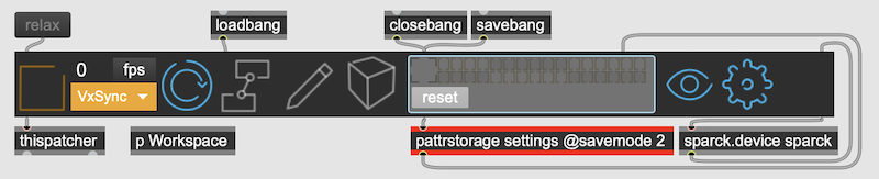pattrstorage component