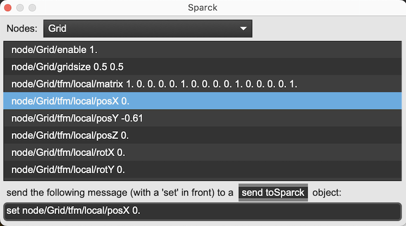 Introspection panel showing property path