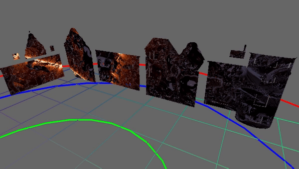 Raymarching Projection