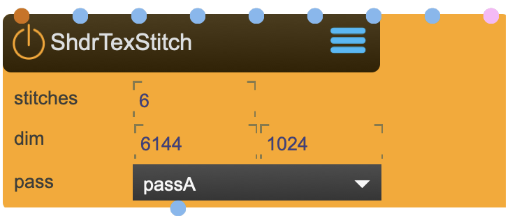 ShaderTexStitch Node