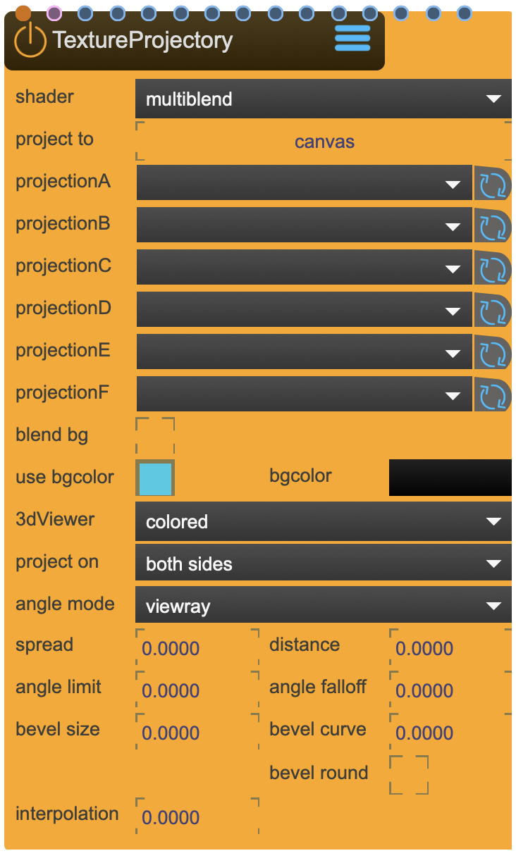 TextureProjectory Node