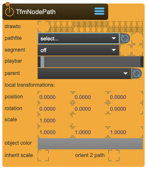 TfmNodePath Node