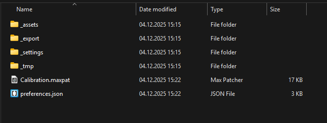 SPARCK Explorer Folder