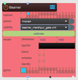 Beamer node